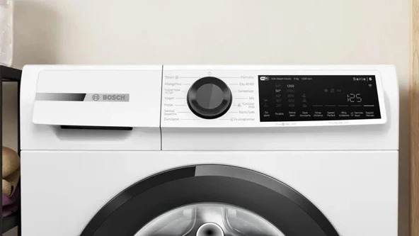 Bosch WGK242Z0TR 9 KG 1200 Devir Çamaşır Makinesi Beyaz - 2
