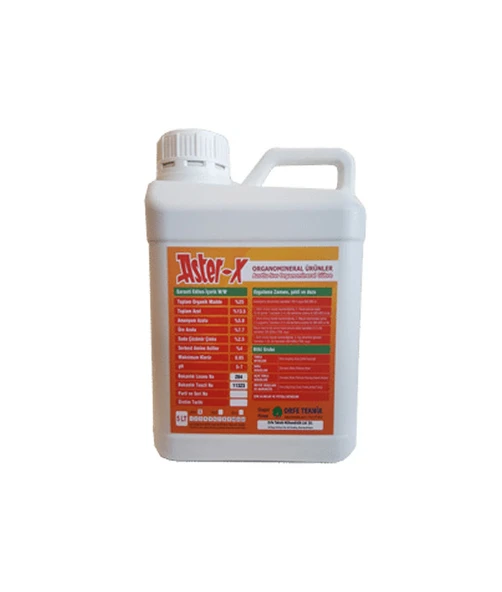 Aster X Azotlu Sıvı Gübre - 5 Litre