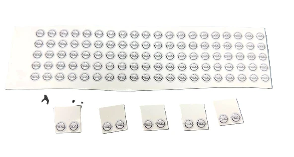 Opel Kumanda logo 9 mm 0.9 cm Damla Sticker Logo Seti 4 adet - Resim 2