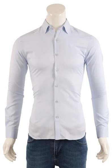 Erkek Slim Fit Gömlek - 7