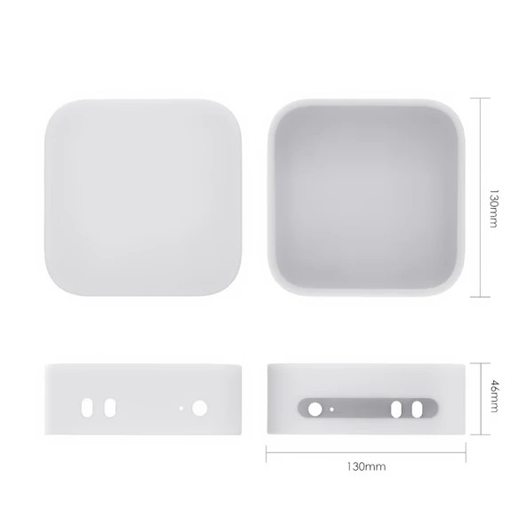 Mac Mini M4 ve M4 Pro Silikon Kılıf Koruma Darbe Emici Tam Uyumlu - 10