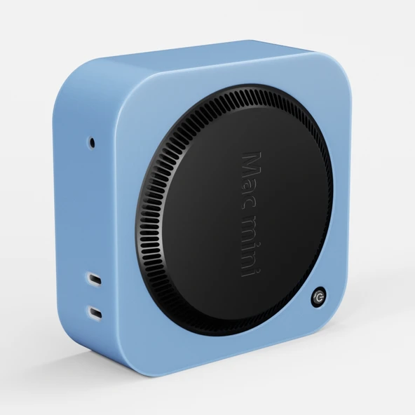 Mac Mini M4 ve M4 Pro Silikon Kılıf Koruma Darbe Emici Tam Uyumlu - 4