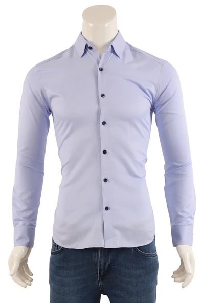 Erkek Slim Fit Gömlek - 11