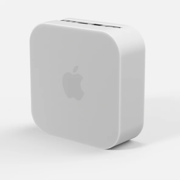 Mac Mini M4 ve M4 Pro Silikon Kılıf Koruma Darbe Emici Tam Uyumlu - 6