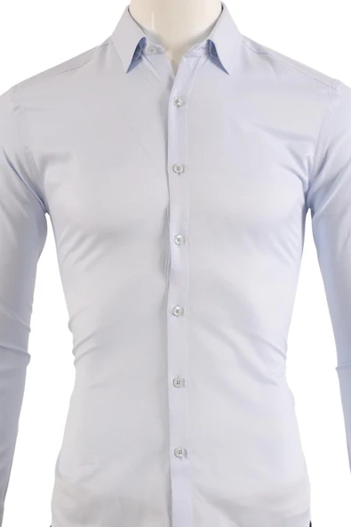 Erkek Slim Fit Gömlek - 8