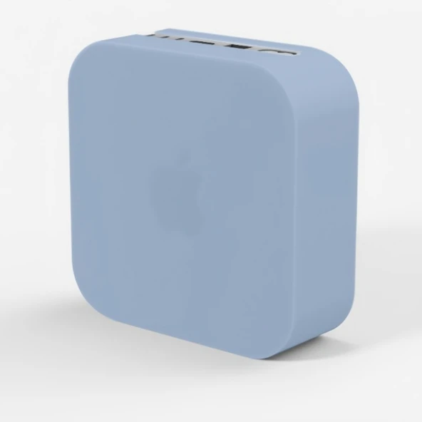 Mac Mini M4 ve M4 Pro Silikon Kılıf Koruma Darbe Emici Tam Uyumlu - 2
