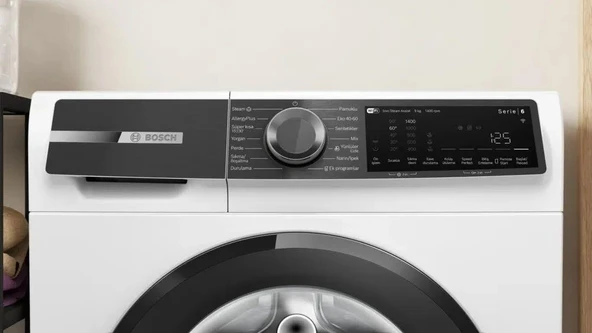 Bosch WGK244Z0TR 9 KG 1400 Devir Çamaşır Makinesi Beyaz - 2