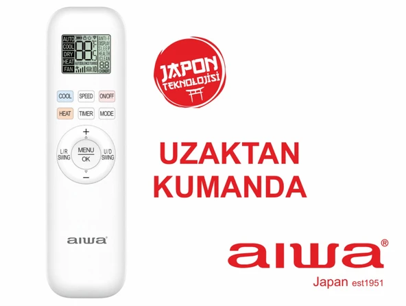 Aiwa Premium Serisi 12000 Btu A+++  Duvar Tipi Split Klima - Resim 4