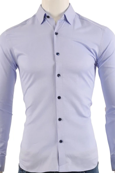 Erkek Slim Fit Gömlek - 12