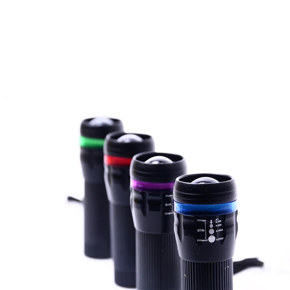 Şeritli Zoom Odaklı EL Feneri Bm-310 ürün görseli 1