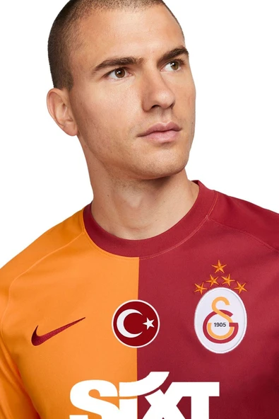 Galatasaray Orijinal 23-24 Parçalı 5 Yıldızlı Forma + Bileklik Set Özel Ahşap Kutulu - 4