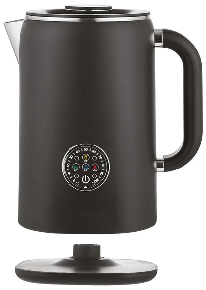 Spectrum Vintage Dijital Kettle Su Isıtıcısı 1.7 Lt 1500W Dokunmatik Ekranlı Çift Katmanlı - Resim 2