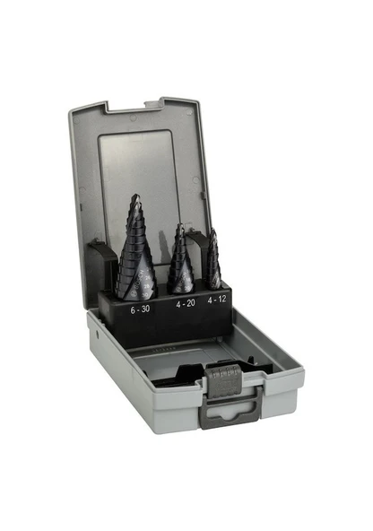 Bosch HSS-AlTiN 3 Parçalı Kademeli Matkap Ucu Seti - 2608588069 ürün görseli