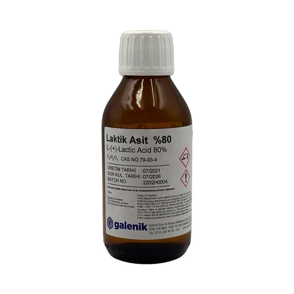 Galenik Laktik Asit 100 Gr % 80 - 1