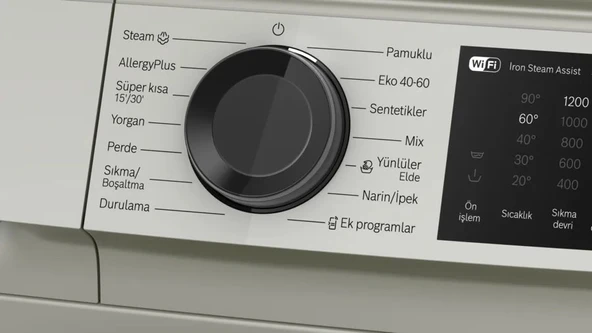 Bosch WGK242ZXTR 9 KG 1200 Devir Çamaşır Makinesi - 3