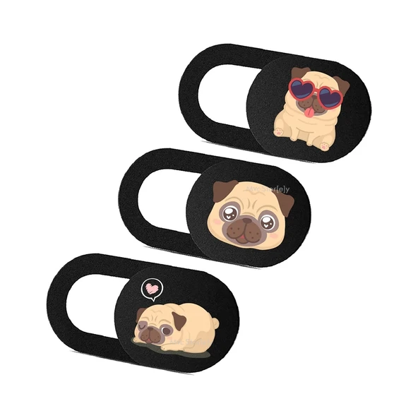 kamera kapatıcı, webcam cover, panda desen, laptop gizlilik, telefon tablet kamera, gizlilik aparatı, kamera gizleme sticker - Resim 5