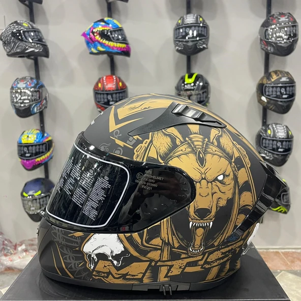 MTS M-801 SNAKE Full Face Kask ANUBIS ürün görseli