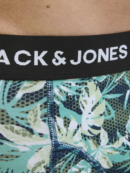 JACK JONES Erkek Çiçek Desenli 3 lü Pamuklu 12277719 - 7