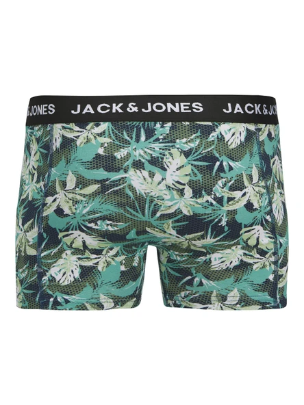 JACK JONES Erkek Çiçek Desenli 3 lü Pamuklu 12277719 - 2