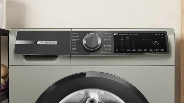 Bosch WGK252ZXTR 10 KG 1200 Devir Çamaşır Makinesi Gümüş - 2