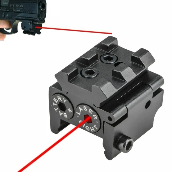 20 Mm Ray Kırmızı Noktalı Lazer L2030 ürün görseli 1