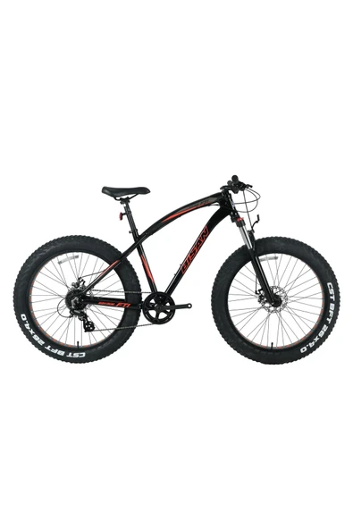 Savage Ft1 Deore Siyah/kırmızı 46cm Kadro 26"jant Fat Bike Bisiklet