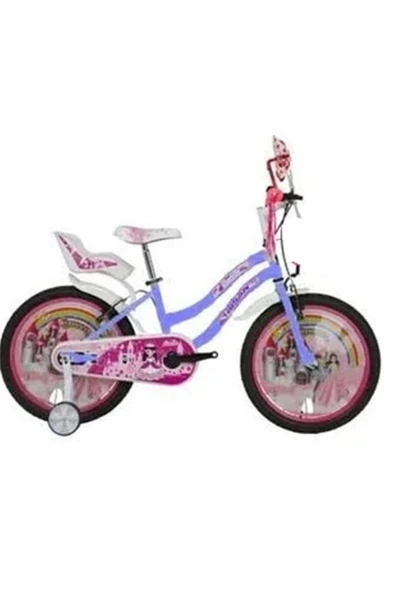 BİSAN QUEEN KIZ ÇOCUK BİSİKLETİ 30CM V 20 JANT METALİK LİLA PEMBE