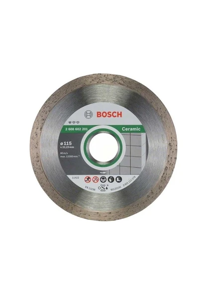 Bosch Ceramic Taş Kesme Diski Elmas 115 MM ürün görseli