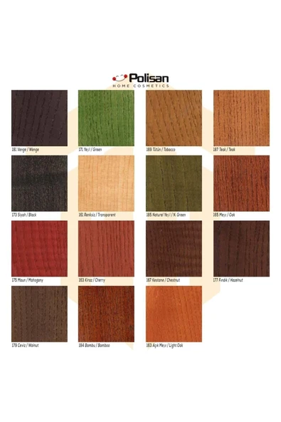 Polisan Politex Doğal Bambu Parlak Vernik Su Geçirmez Uv Dirençli Yüksek Dayanım - Resim 7