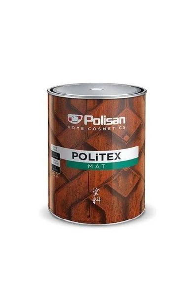 Polisan Politex Ceviz Mat Vernik Su Geçirmez Uv Dirençli Yüksek Dayanım