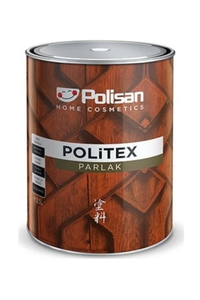 Polisan Politex Teak Parlak Vernik Su Geçirmez Uv Dirençli Yüksek Dayanım - 2