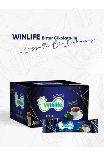 WINLIFE GİNSENG BİTTER ÇİKOLATA - 2