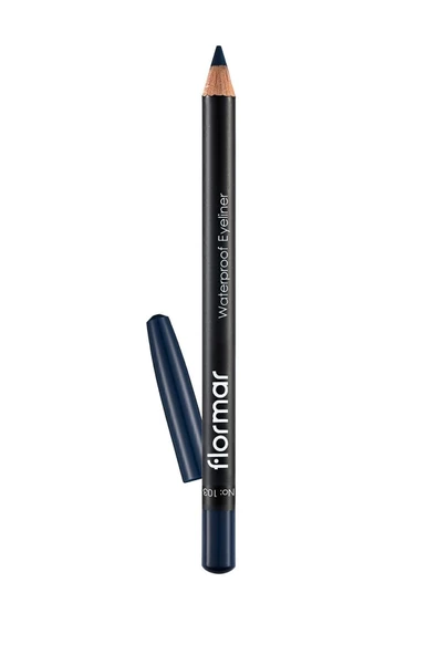 FLORMAR SUYA DAYANIKLI GÖZ KALEMİ - MAVİ WATERPROOF - 2