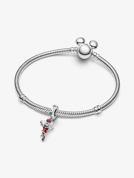Pandora Minnie Mouse Buz Pateni Sallantılı Charm 925 ayar gümüş - 3