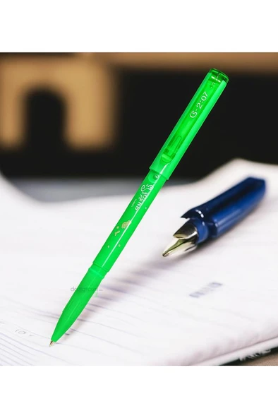 SCRIKSS FESTIVAL JEL KALEM 0.7 MM YESIL - 1