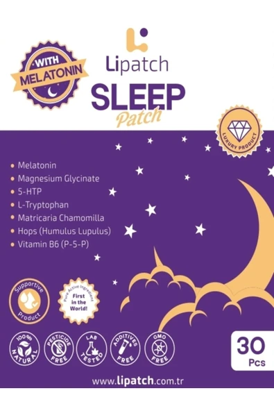LIPATCH SLEEP PATCH WİTH MELATONİN 30 ADET - 2