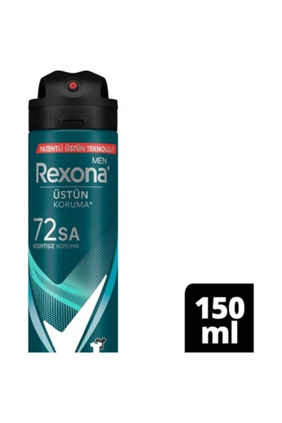 REXONA MEN ERKEK SPREY DEODORANT INVİSİBLE OCEAN DEEP 72 SAAT KESİNTİSİZ ÜSTÜN KORUMA 150 ML