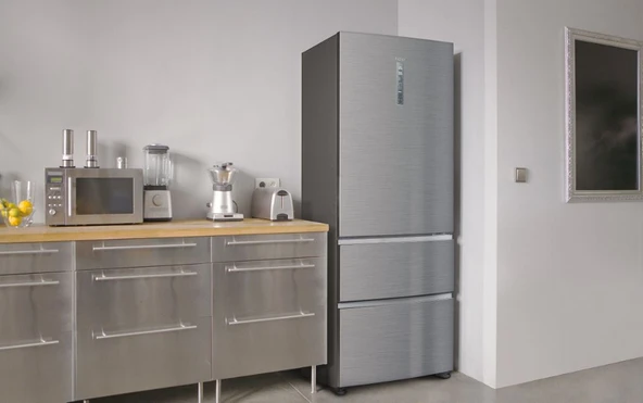 34003315-Haier A3FE743CPJ 3 Kapılı 450 Litre Solo Buzdolabı - Resim 7