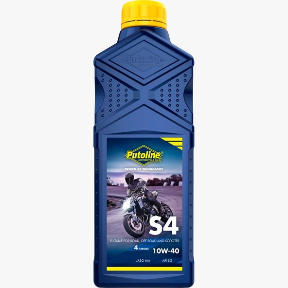 Putoline S4 10W-40 Mineral Motosiklet Yağı 1 lt ürün görseli