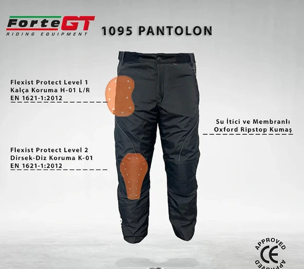 FORTE 1095 Korumalı Pantolon - Resim 3