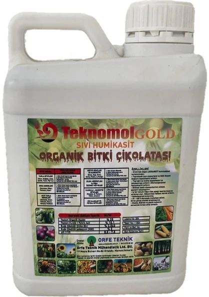 Teknomol Gold Sıvı Hümik Asit - 5 Kg - 2