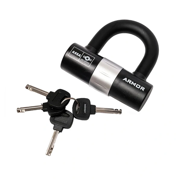 Armor 810 Mv 1.20M Motosiklet Için Yüksek Güvenlikli Dövme Çelik Zincir Kilit - 2