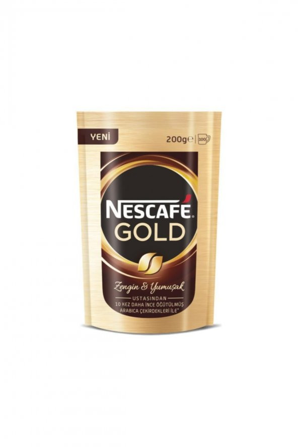 Nescafe Gold Kahve Eko Paket 200gr