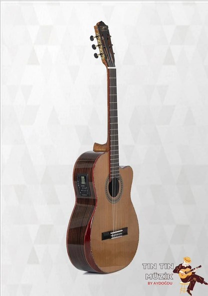 Miguel Artegas Mag500Eq Elektro Klasik Gitar