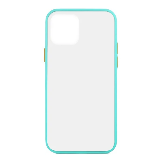 Apple iPhone 12 Pro Max Lent Silikon Kılıf (6.7") - Mavi ürün görseli 1