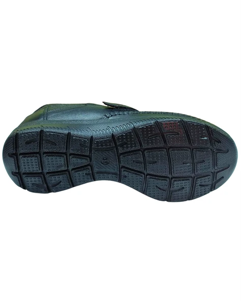 Malawi 200K. Kadın Siyah (36-40) Deri Comfort Ayakkabı - 4