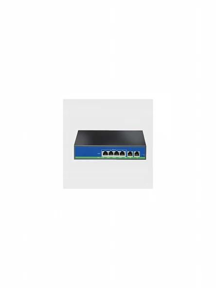 NOVACOM NVC-HIF0420FBL-C 4 PORT POE 2 PORT UPLİNK