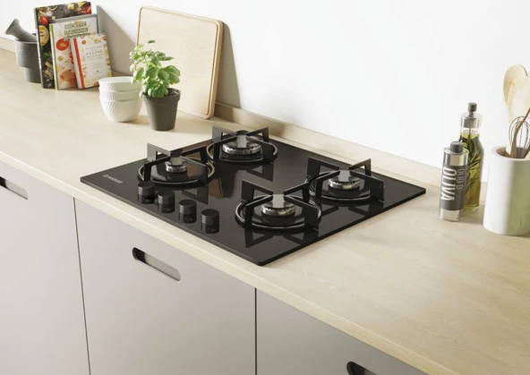 33802898-Hoover HVW6MBB Siyah Ocak - Resim 3