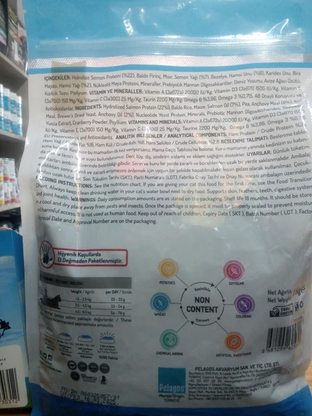 Felicia Hypoallergenıc Somonlu Kedi Maması 1 kg - 2
