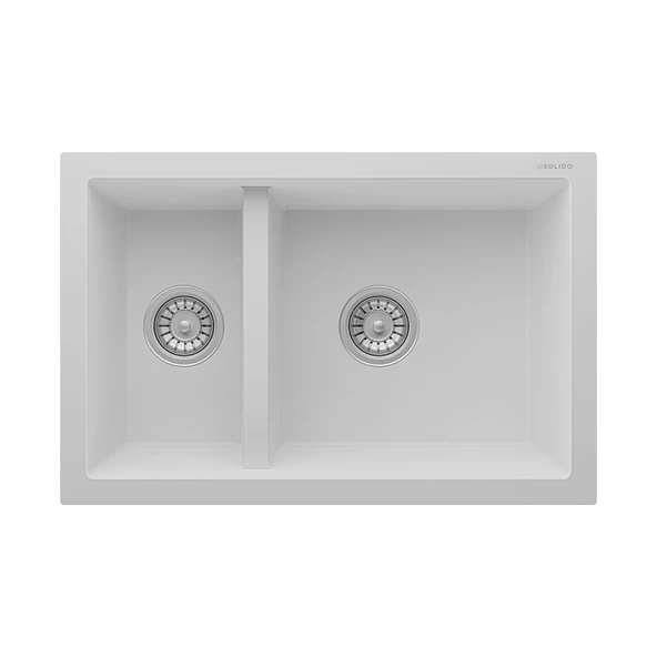 Tetragon 2B 65 Granit Eviye (Super White) ürün görseli